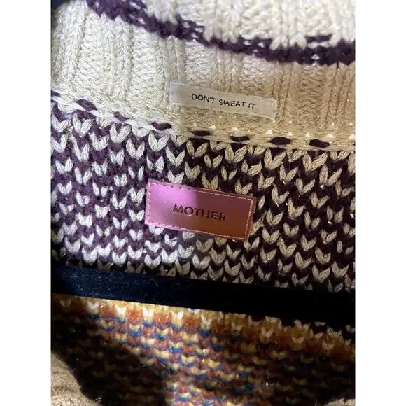 Mother The Family Ties Cardigan Sweater size L - Picture 4 of 8